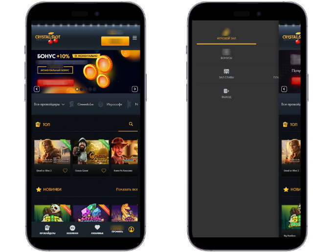 Обзор CrystalSlot