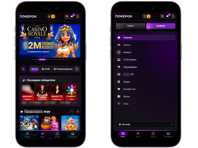 Обзор казино POKEROK